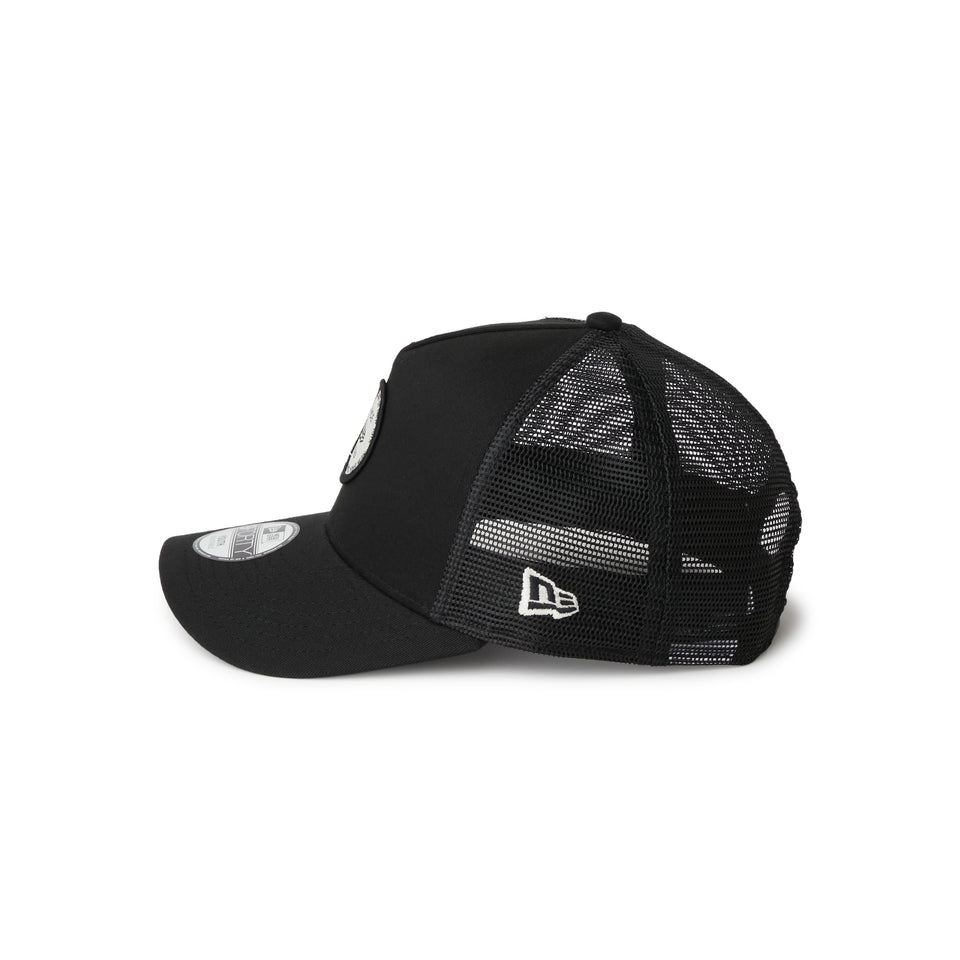キッズ Youth 9FORTY A-Frame トラッカー Round Patch ブラック | NEW ERA ニューエラ公式オンラインストア