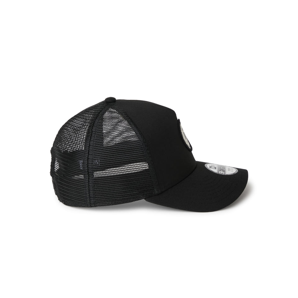 キッズ Youth 9FORTY A-Frame トラッカー Round Patch ブラック | NEW ERA ニューエラ公式オンラインストア