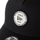 キッズ Youth 9FORTY A-Frame トラッカー Round Patch ブラック | NEW ERA ニューエラ公式オンラインストア