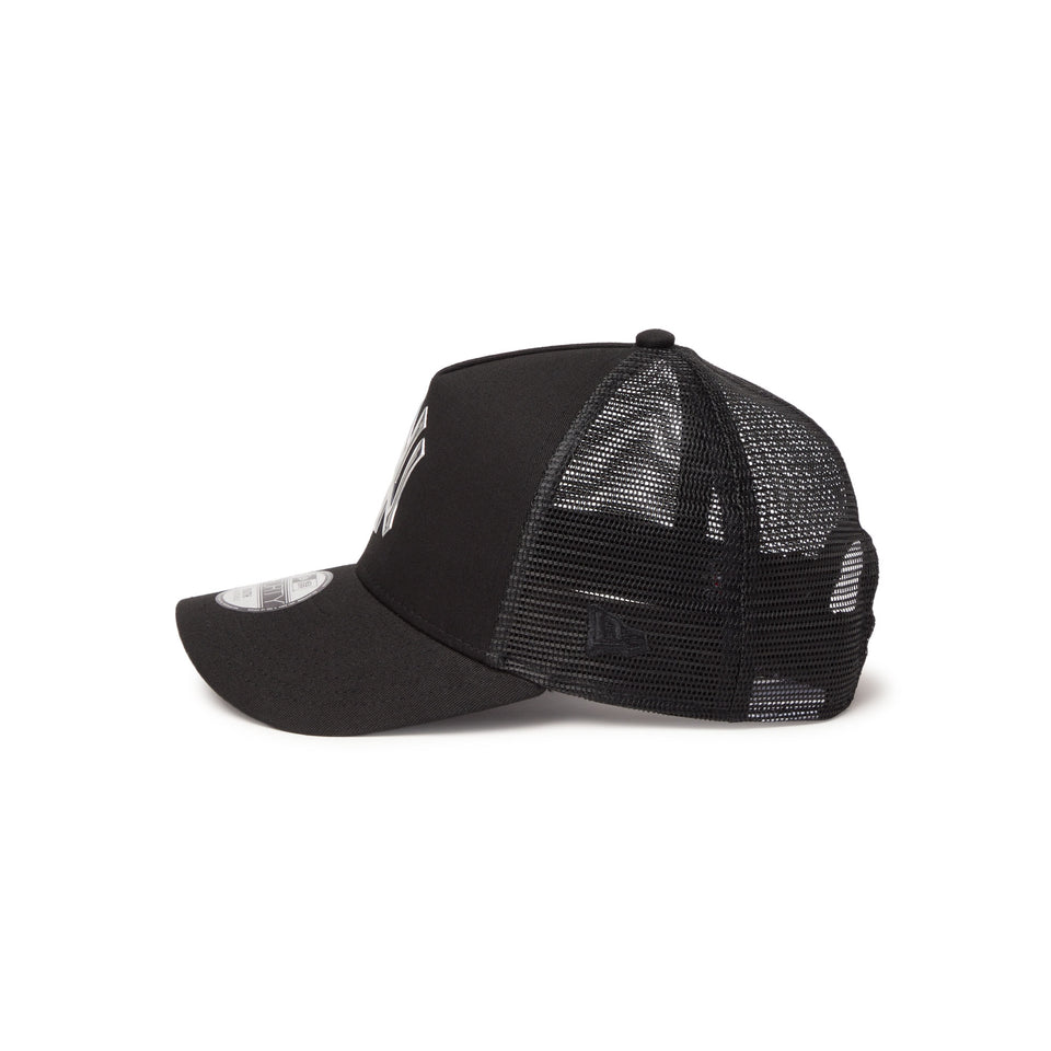 キッズ Youth 9FORTY A-Frame トラッカー ニューヨーク・ヤンキース TPU Logo ブラック | NEW ERA ニューエラ公式オンラインストア