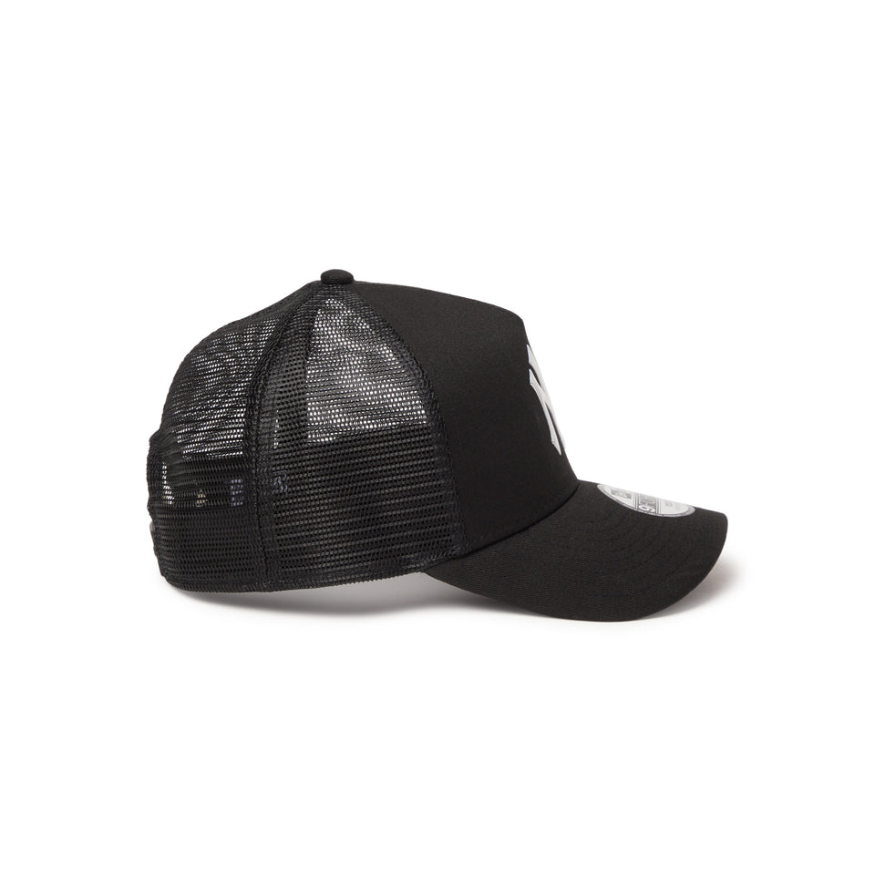 キッズ Youth 9FORTY A-Frame トラッカー ニューヨーク・ヤンキース TPU Logo ブラック | NEW ERA ニューエラ公式オンラインストア
