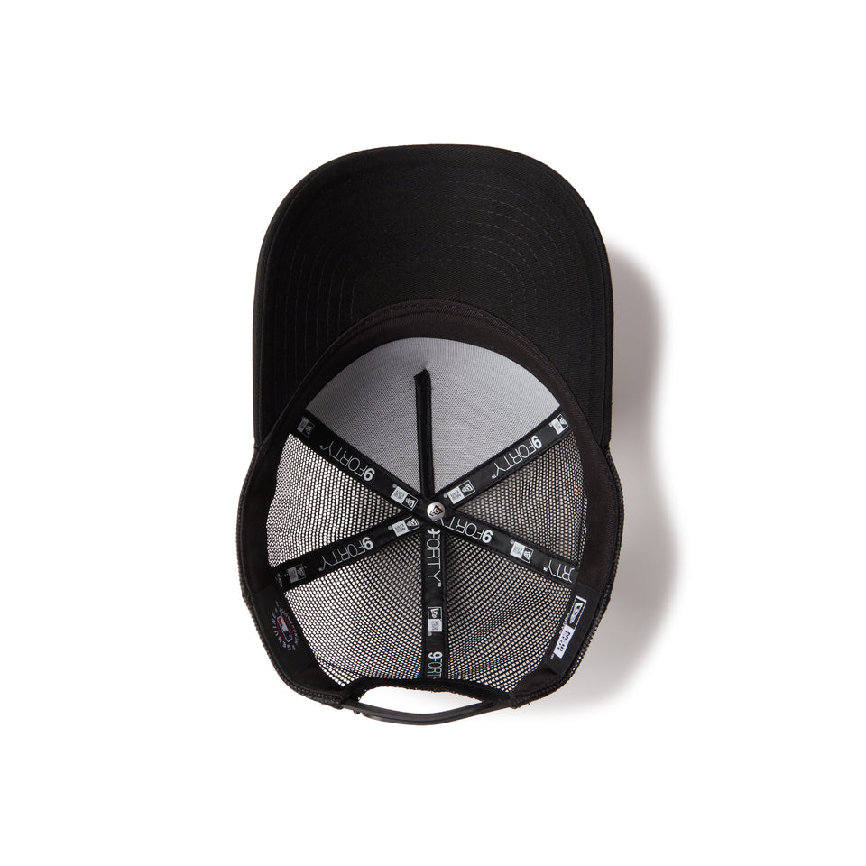 キッズ Youth 9FORTY A-Frame トラッカー ニューヨーク・ヤンキース TPU Logo ブラック | NEW ERA ニューエラ公式オンラインストア