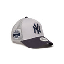 キッズ Youth 9FORTY A-Frame トラッカー ニューヨーク・ヤンキース MLB Side Patch グレー/ネイビー | NEW ERA ニューエラ公式オンラインストア
