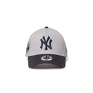 キッズ Youth 9FORTY A-Frame トラッカー ニューヨーク・ヤンキース MLB Side Patch グレー/ネイビー | NEW ERA ニューエラ公式オンラインストア