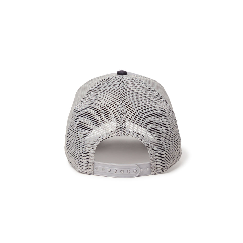 キッズ Youth 9FORTY A-Frame トラッカー ニューヨーク・ヤンキース MLB Side Patch グレー/ネイビー | NEW ERA ニューエラ公式オンラインストア