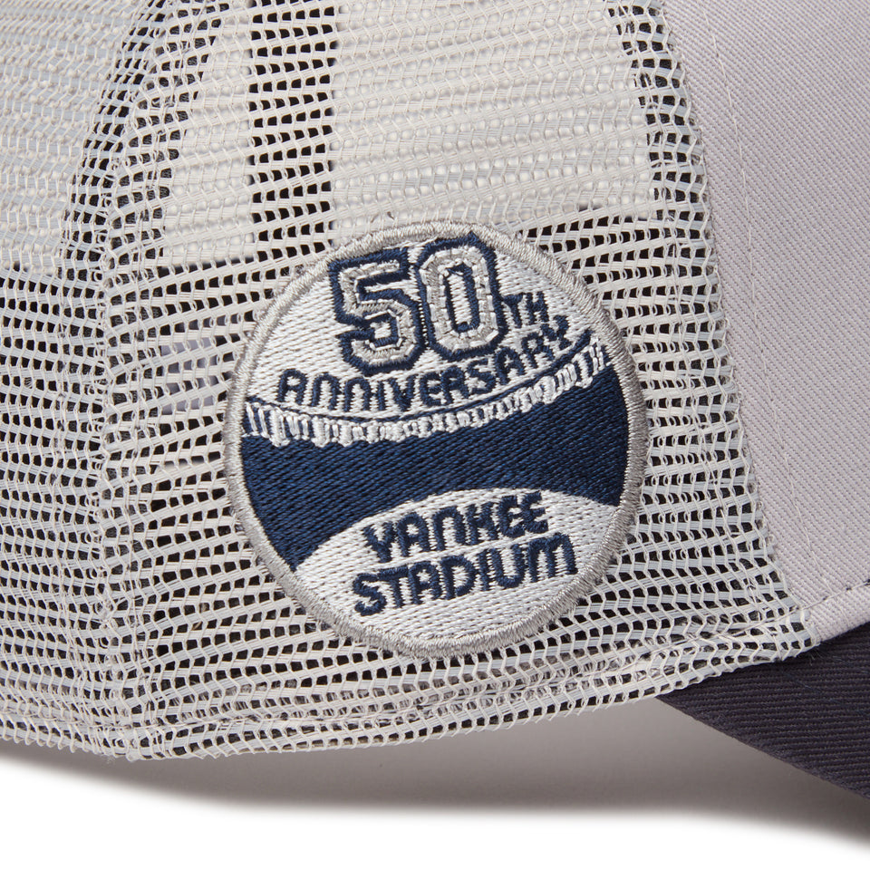 キッズ Youth 9FORTY A-Frame トラッカー ニューヨーク・ヤンキース MLB Side Patch グレー/ネイビー | NEW ERA ニューエラ公式オンラインストア