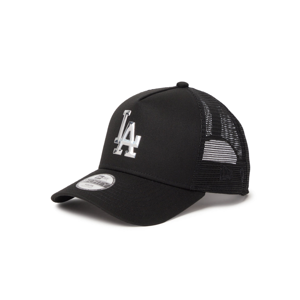 キッズ Youth 9FORTY A-Frame トラッカー ロサンゼルス・ドジャース TPU Logo ブラック | NEW ERA ニューエラ公式オンラインストア