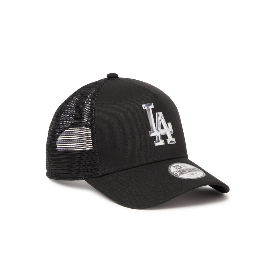 キッズ Youth 9FORTY A-Frame トラッカー ロサンゼルス・ドジャース TPU Logo ブラック | NEW ERA ニューエラ公式オンラインストア