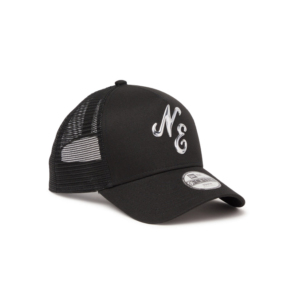 キッズ Youth 9FORTY A-Frame トラッカー クラシックロゴ TPU Logo ブラック | NEW ERA ニューエラ公式オンラインストア
