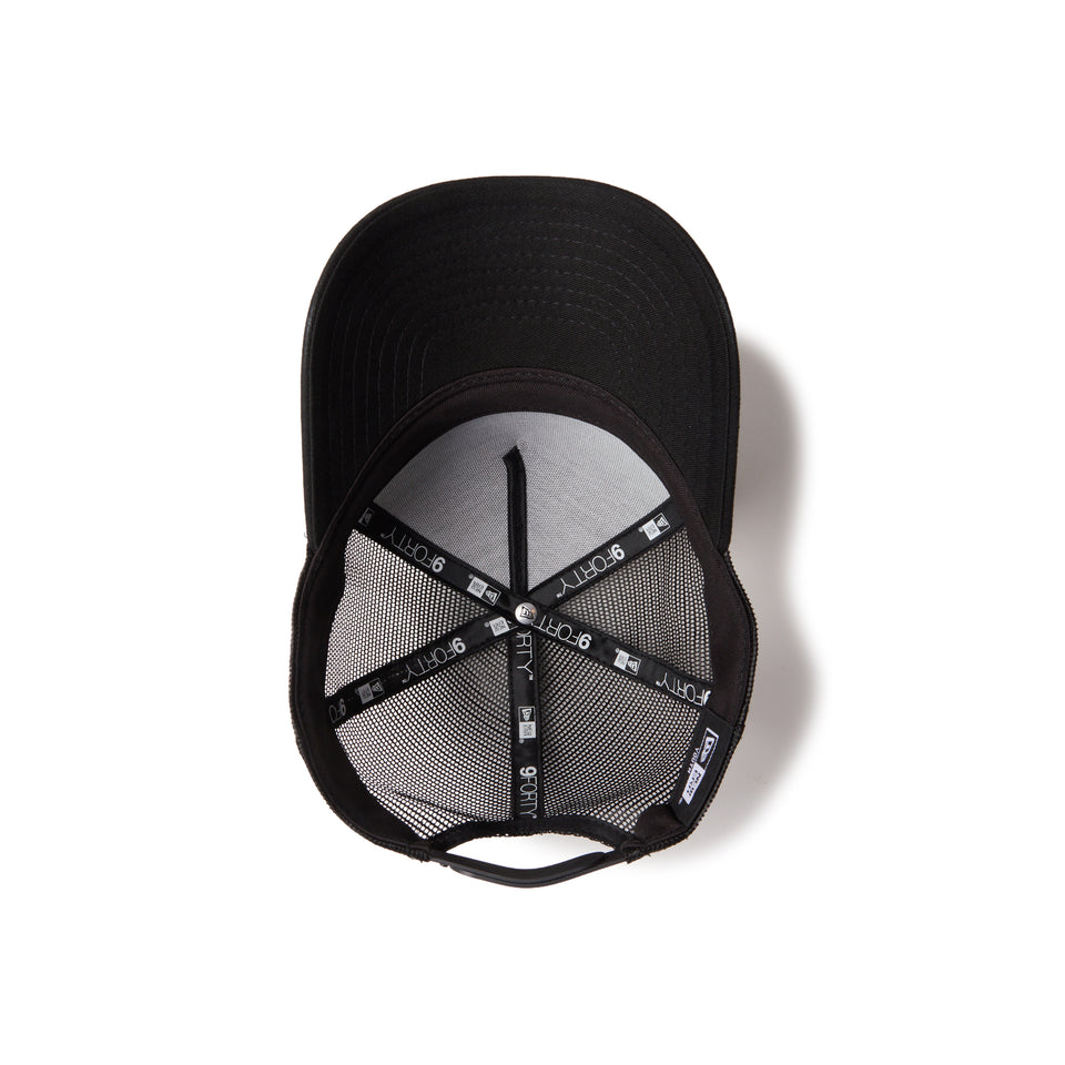 キッズ Youth 9FORTY A-Frame トラッカー クラシックロゴ TPU Logo ブラック | NEW ERA ニューエラ公式オンラインストア