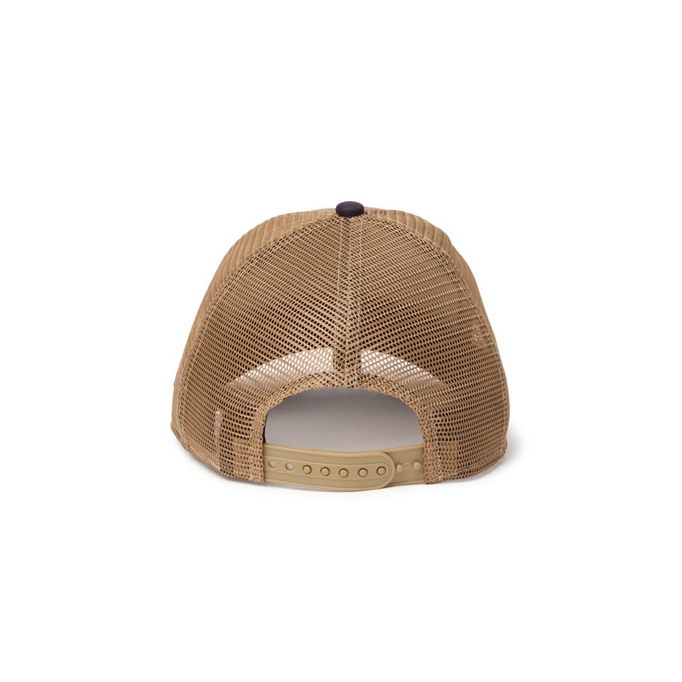 キッズ Youth 9FORTY A-Frame トラッカー Classic Script カーキ/ネイビー | NEW ERA ニューエラ公式オンラインストア