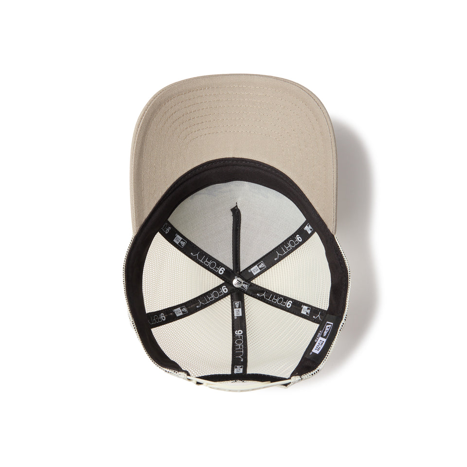キッズ Youth 9FORTY A-Frame トラッカー Classic Script クロームホワイト/ペブル | NEW ERA ニューエラ公式オンラインストア
