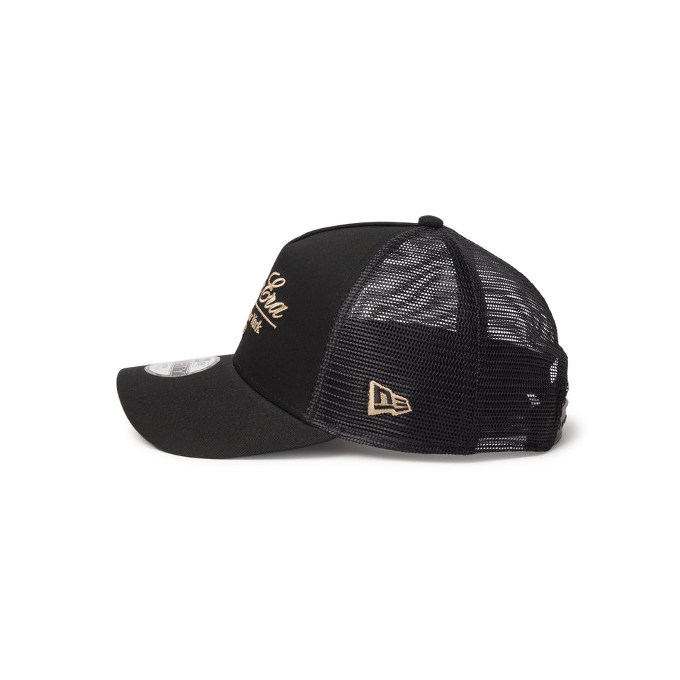 キッズ Youth 9FORTY A-Frame トラッカー Classic Script ブラック | NEW ERA ニューエラ公式オンラインストア