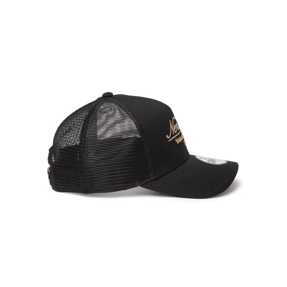 キッズ Youth 9FORTY A-Frame トラッカー Classic Script ブラック | NEW ERA ニューエラ公式オンラインストア