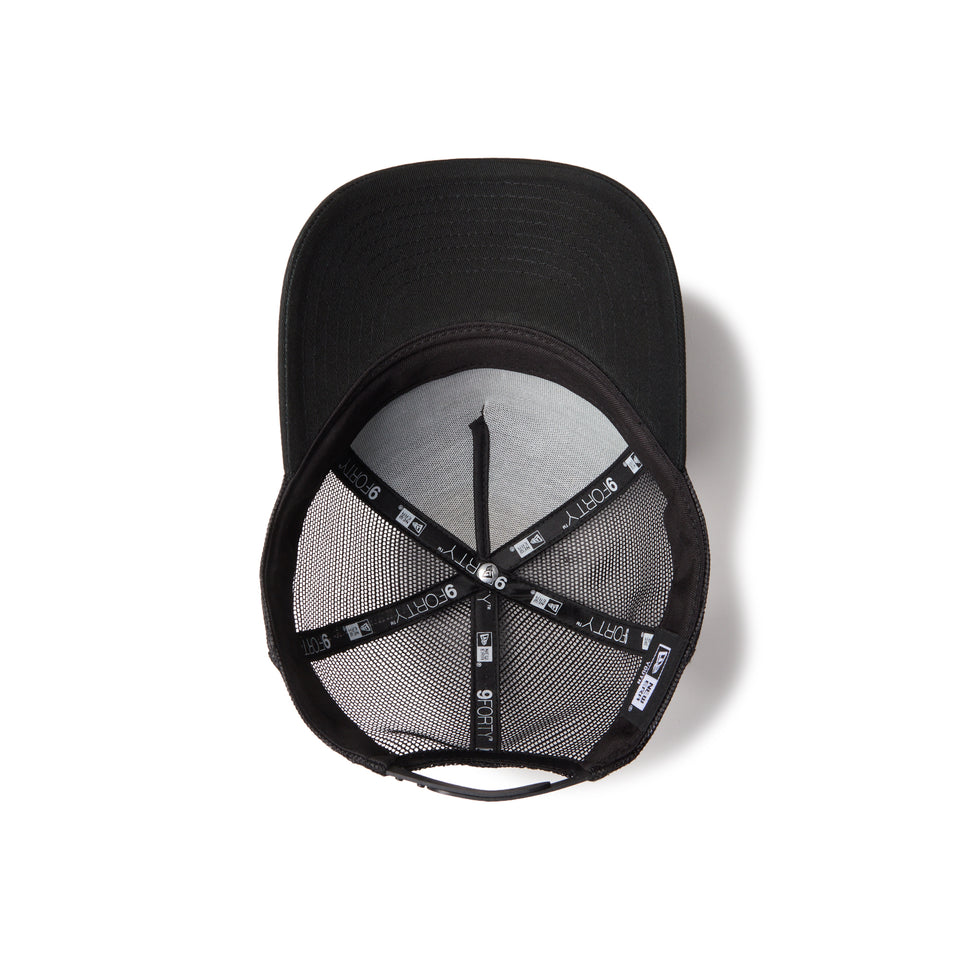 キッズ Youth 9FORTY A-Frame トラッカー Classic Script ブラック | NEW ERA ニューエラ公式オンラインストア