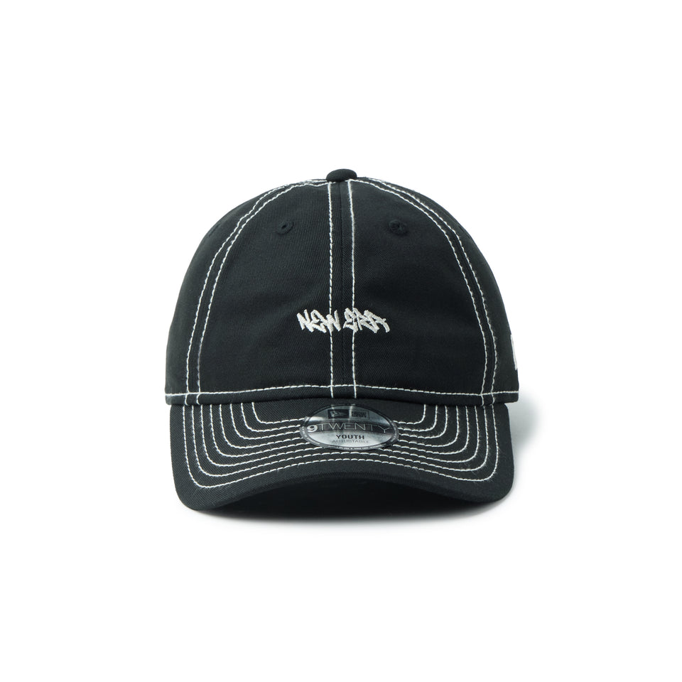 キッズ Youth 9TWENTY Tagging Logo Mini ブラック | NEW ERA ニューエラ公式オンラインストア