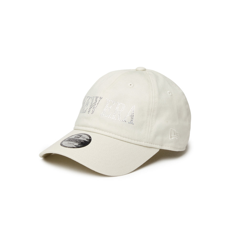 キッズ Youth 9TWENTY NEW ERA Rhinestone アイボリー | NEW ERA ニューエラ公式オンラインストア