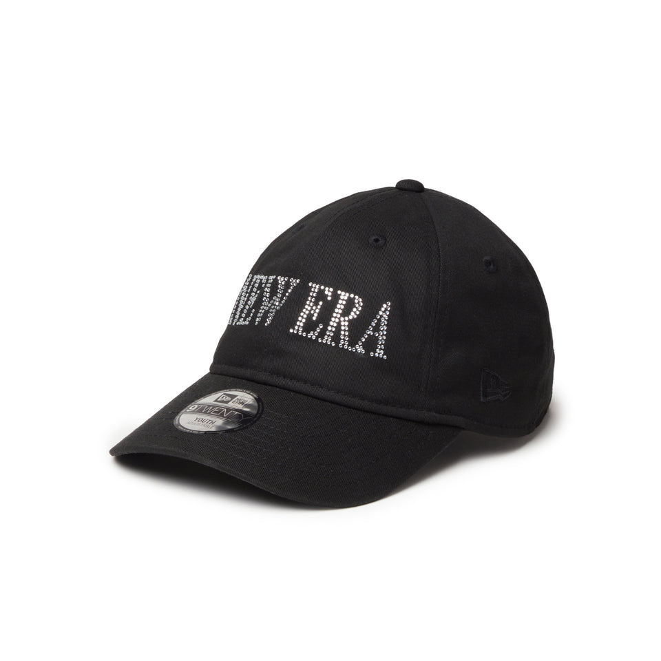 キッズ Youth 9TWENTY NEW ERA Rhinestone ブラック | NEW ERA ニューエラ公式オンラインストア