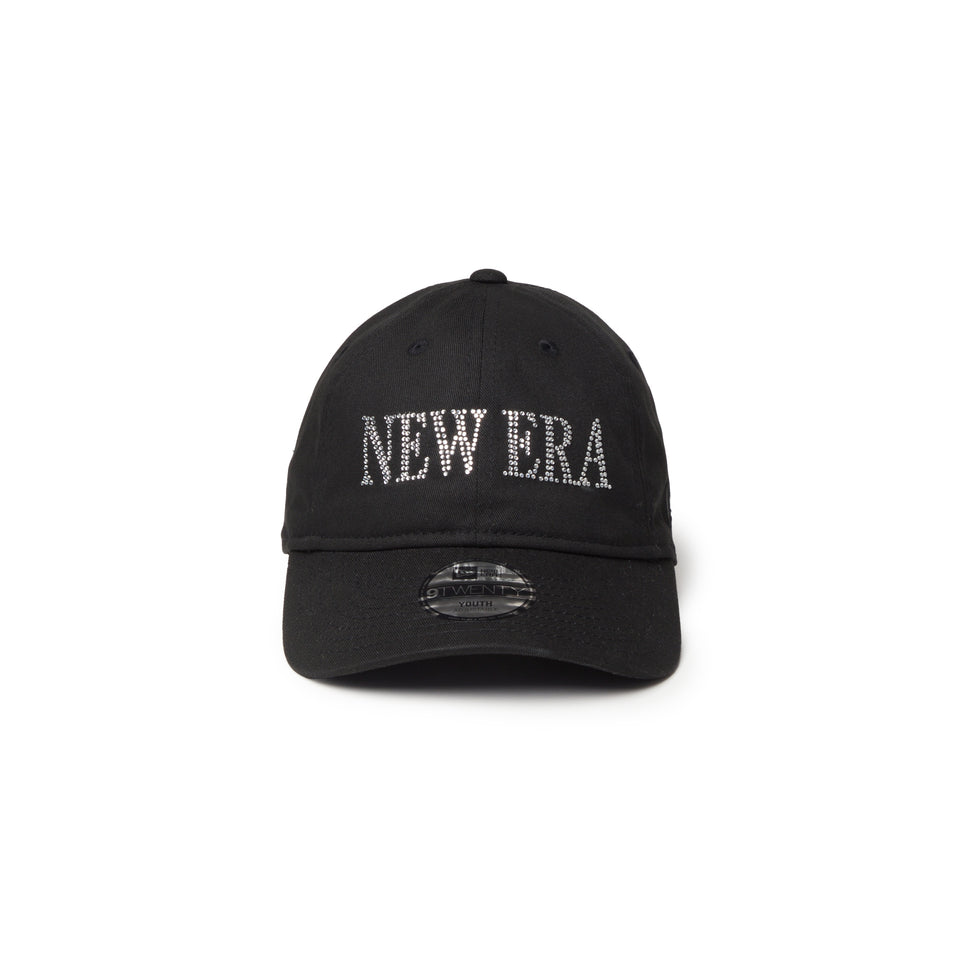 キッズ Youth 9TWENTY NEW ERA Rhinestone ブラック | NEW ERA ニューエラ公式オンラインストア
