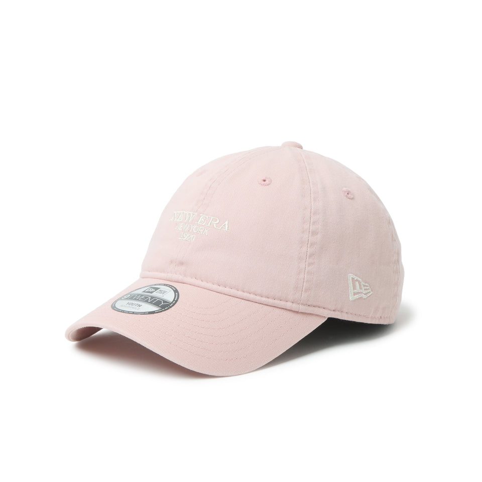 キッズ Youth 9TWENTY NEW ERA NEW YORK ピンクルージュ | NEW ERA ニューエラ公式オンラインストア