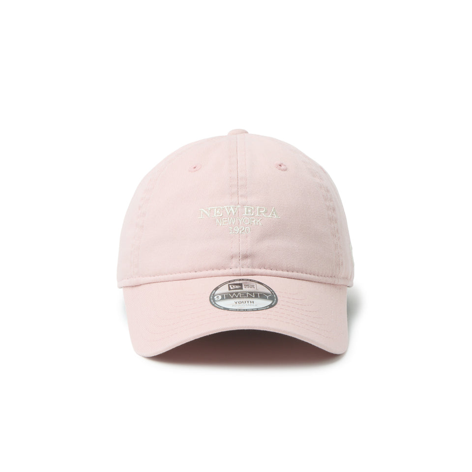 キッズ Youth 9TWENTY NEW ERA NEW YORK ピンクルージュ | NEW ERA ニューエラ公式オンラインストア