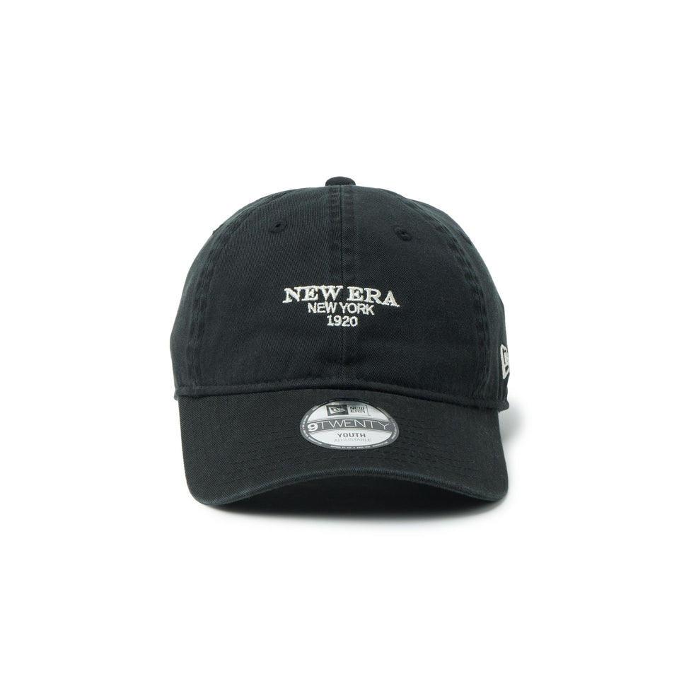 キッズ Youth 9TWENTY NEW ERA NEW YORK ブラック | NEW ERA ニューエラ公式オンラインストア