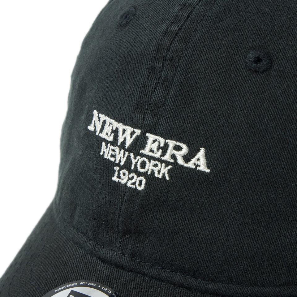 キッズ Youth 9TWENTY NEW ERA NEW YORK ブラック | NEW ERA ニューエラ公式オンラインストア