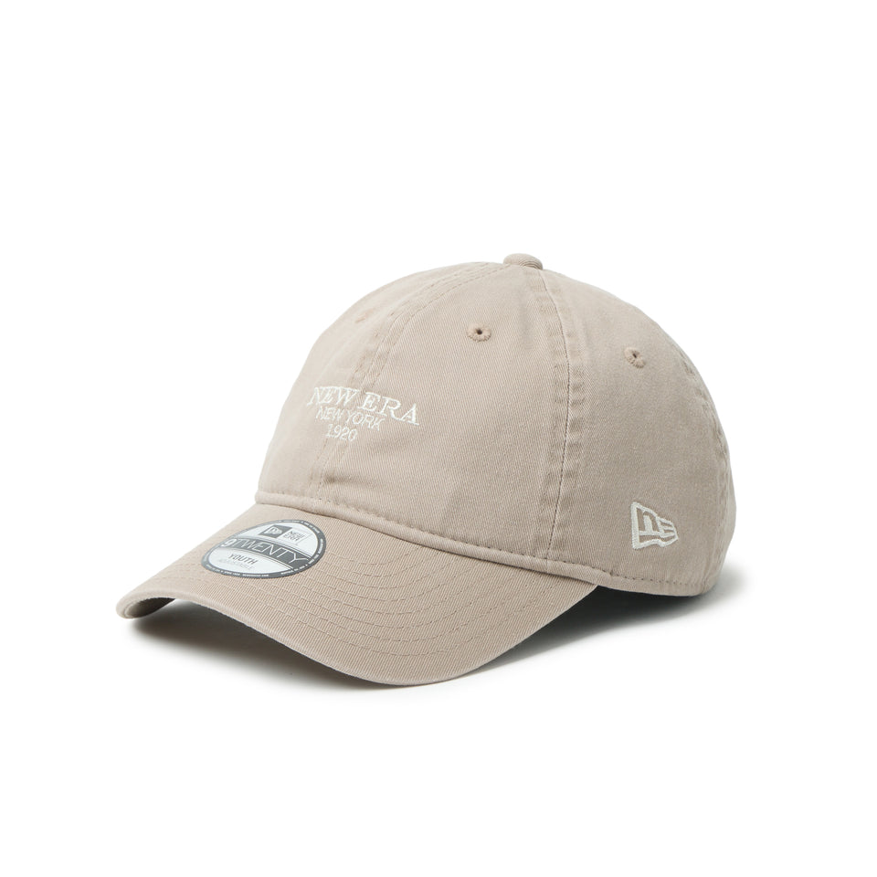 キッズ Youth 9TWENTY NEW ERA NEW YORK アッシュブラウン | NEW ERA ニューエラ公式オンラインストア