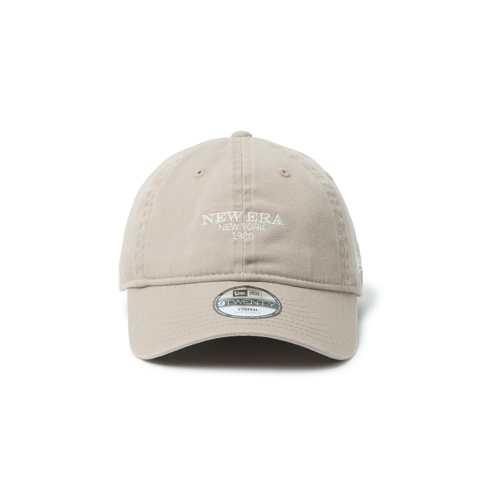 キッズ Youth 9TWENTY NEW ERA NEW YORK アッシュブラウン | NEW ERA ニューエラ公式オンラインストア