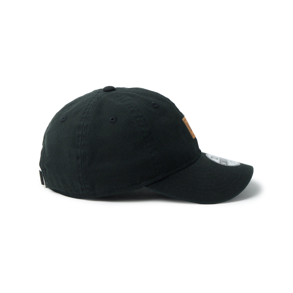 キッズ Youth 9TWENTY フラッグロゴ ウーブンパッチ Washed Duck ブラック | NEW ERA ニューエラ公式オンラインストア
