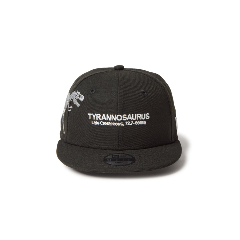 キッズ Child 9FIFTY Tyrannosaurus ティラノサウルス 化石 ブラック | NEW ERA ニューエラ公式オンラインストア