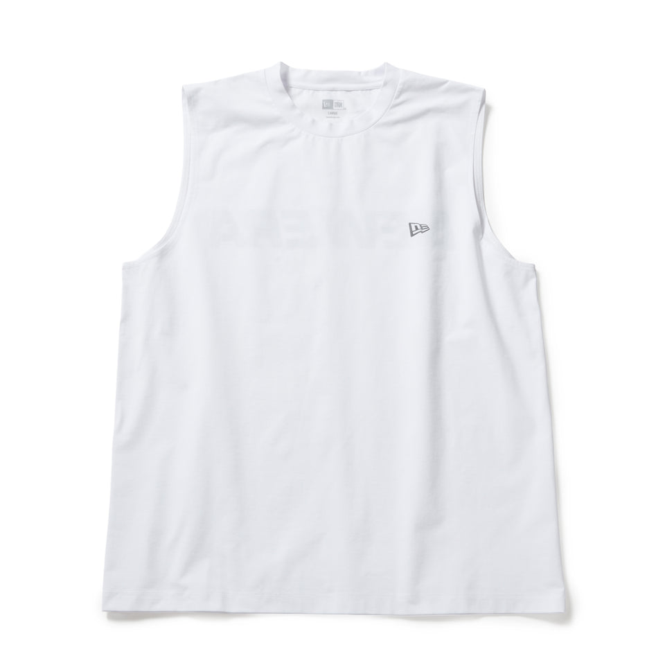 ユーティリティー スリーブレス テックTシャツ Wordmark Logo ホワイト｜アウトドア | NEW ERA ニューエラ公式オンラインストア