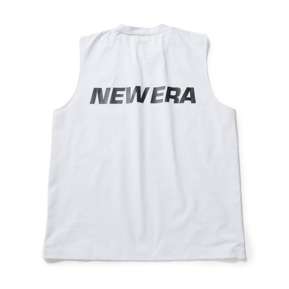 ユーティリティー スリーブレス テックTシャツ Wordmark Logo ホワイト｜アウトドア | NEW ERA ニューエラ公式オンラインストア