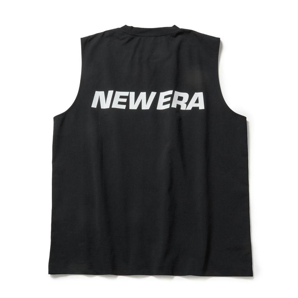 ユーティリティー スリーブレス テックTシャツ Wordmark Logo ブラック｜アウトドア | NEW ERA ニューエラ公式オンラインストア