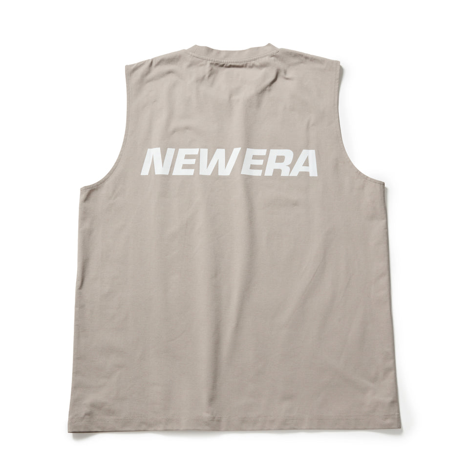 ユーティリティー スリーブレス テックTシャツ Wordmark Logo アッシュブラウン｜アウトドア | NEW ERA ニューエラ公式オンラインストア
