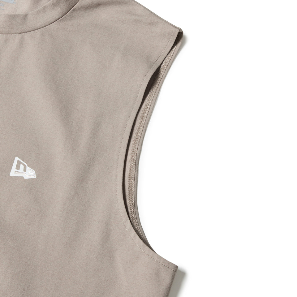 ユーティリティー スリーブレス テックTシャツ Wordmark Logo アッシュブラウン｜アウトドア | NEW ERA ニューエラ公式オンラインストア