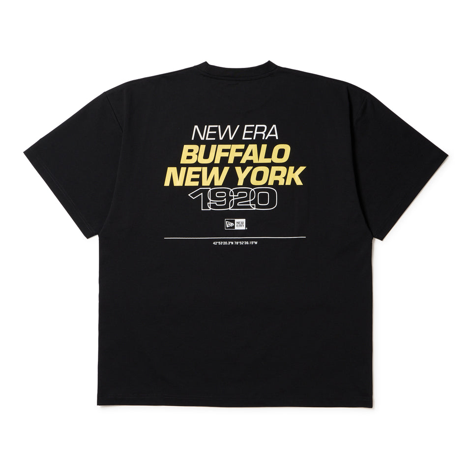 半袖 ユーティリティー オーバーサイズド Tシャツ BUFFALO NEW YORK1920 ブラック｜アウトドア | NEW ERA ニューエラ公式オンラインストア