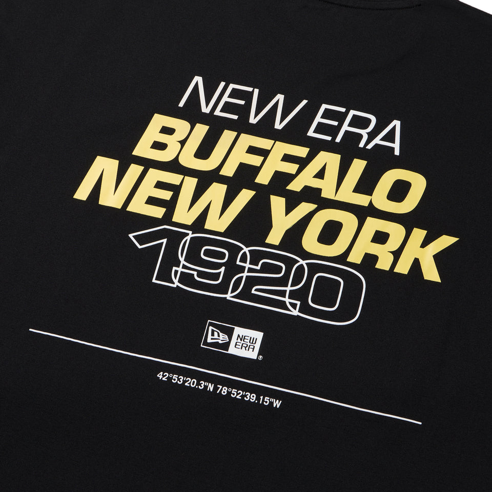 半袖 ユーティリティー オーバーサイズド Tシャツ BUFFALO NEW YORK1920 ブラック｜アウトドア | NEW ERA ニューエラ公式オンラインストア