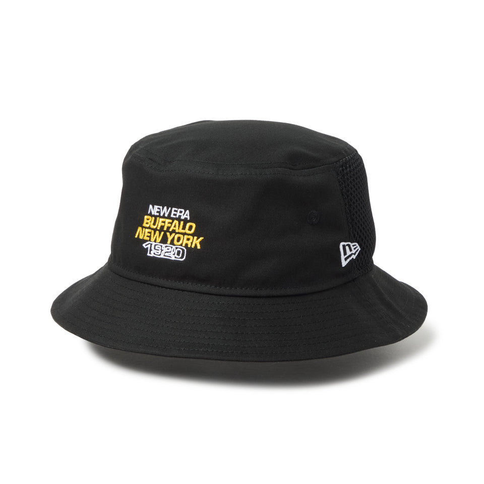 バケット01 Spacer Trucker Buffalo.NENY1920 ブラック｜アウトドア | NEW ERA ニューエラ公式オンラインストア