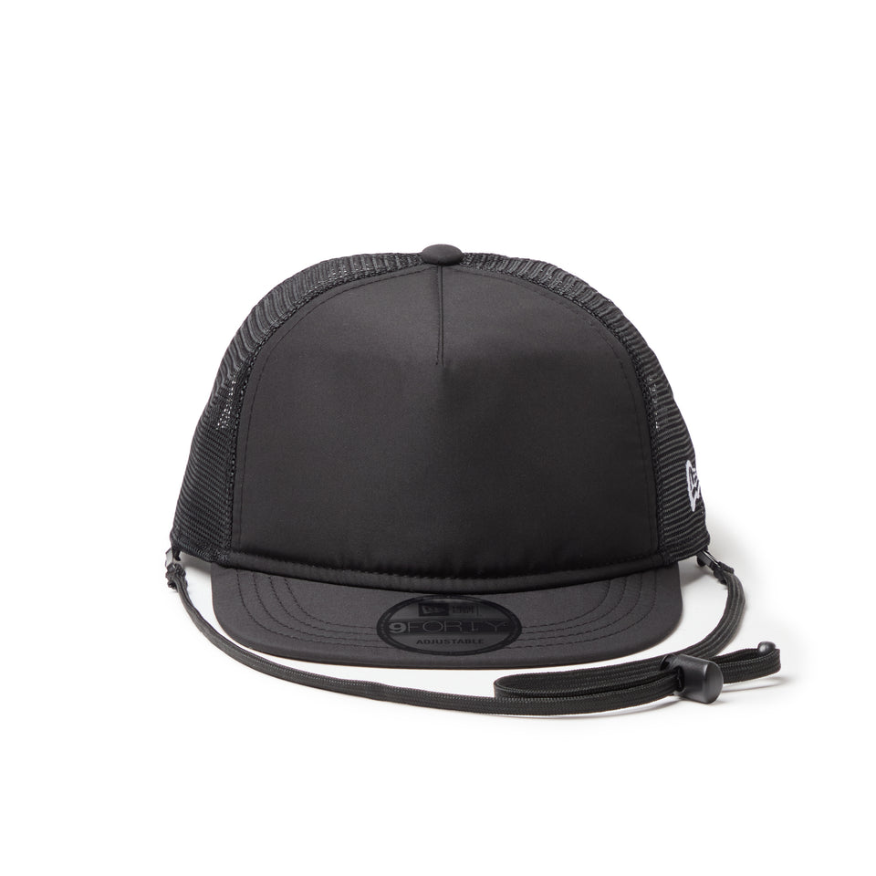 9FORTY A-Frame トラッカー ショートバイザー Utility Collection Tech Surf ブラック 26SS｜アウトドア | NEW ERA ニューエラ公式オンラインストア