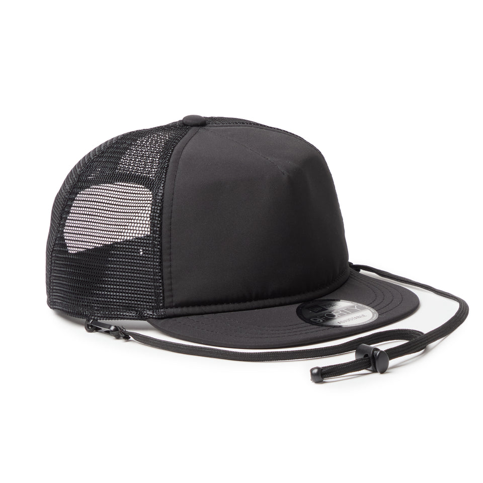 9FORTY A-Frame トラッカー ショートバイザー Utility Collection Tech Surf ブラック 26SS｜アウトドア | NEW ERA ニューエラ公式オンラインストア