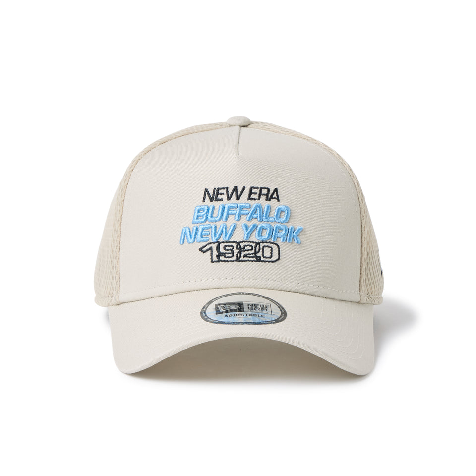9FORTY A-Frame トラッカー Spacer Trucker Buffalo.NENY1920 ストーン｜アウトドア | NEW ERA ニューエラ公式オンラインストア
