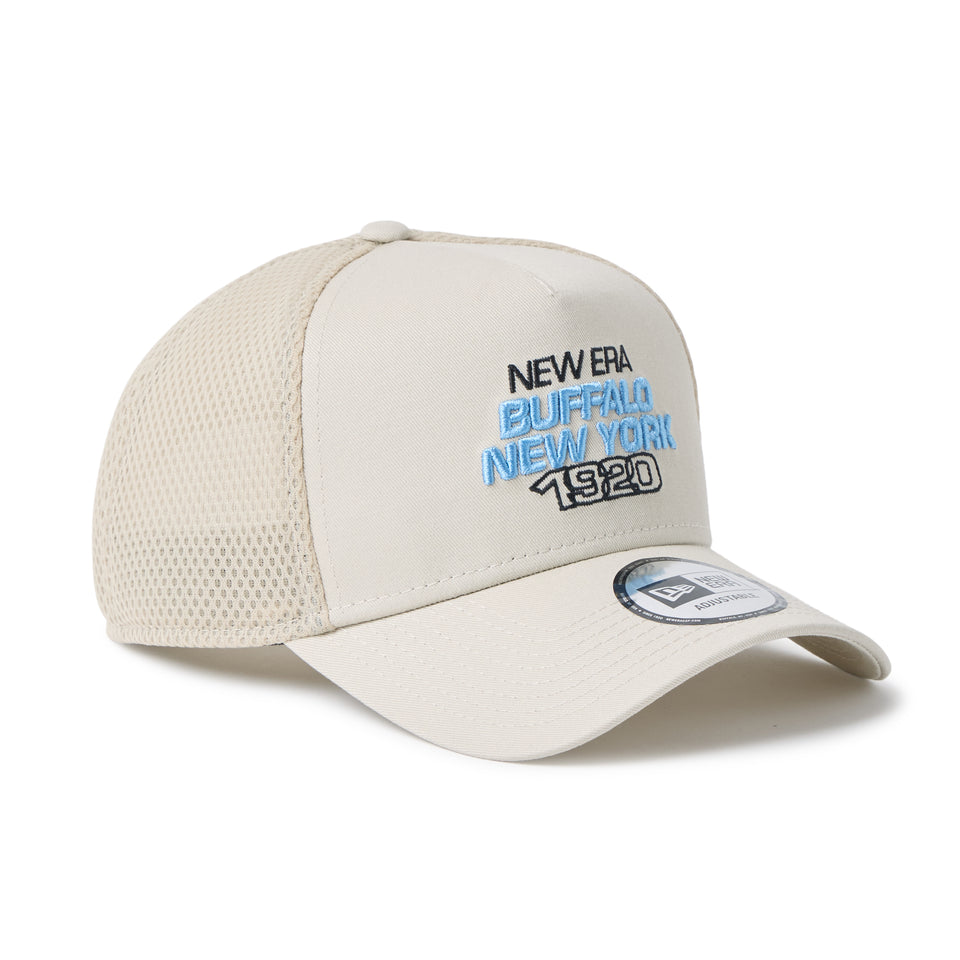 9FORTY A-Frame トラッカー Spacer Trucker Buffalo.NENY1920 ストーン｜アウトドア | NEW ERA ニューエラ公式オンラインストア