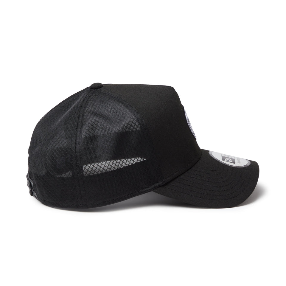 9FORTY A-Frame トラッカー REPREVE ニュートラッカーメッシュ ボックスロゴ ブラック｜アウトドア | NEW ERA ニューエラ公式オンラインストア