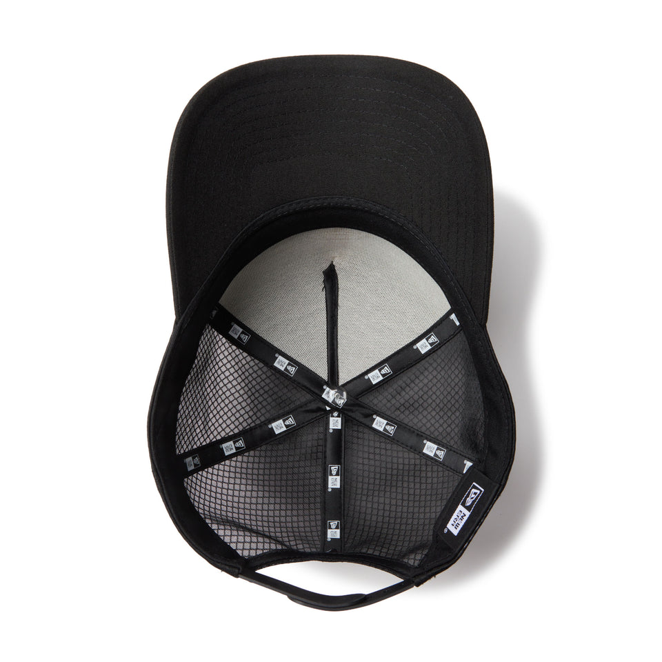 9FORTY A-Frame トラッカー REPREVE ニュートラッカーメッシュ ボックスロゴ ブラック｜アウトドア | NEW ERA ニューエラ公式オンラインストア