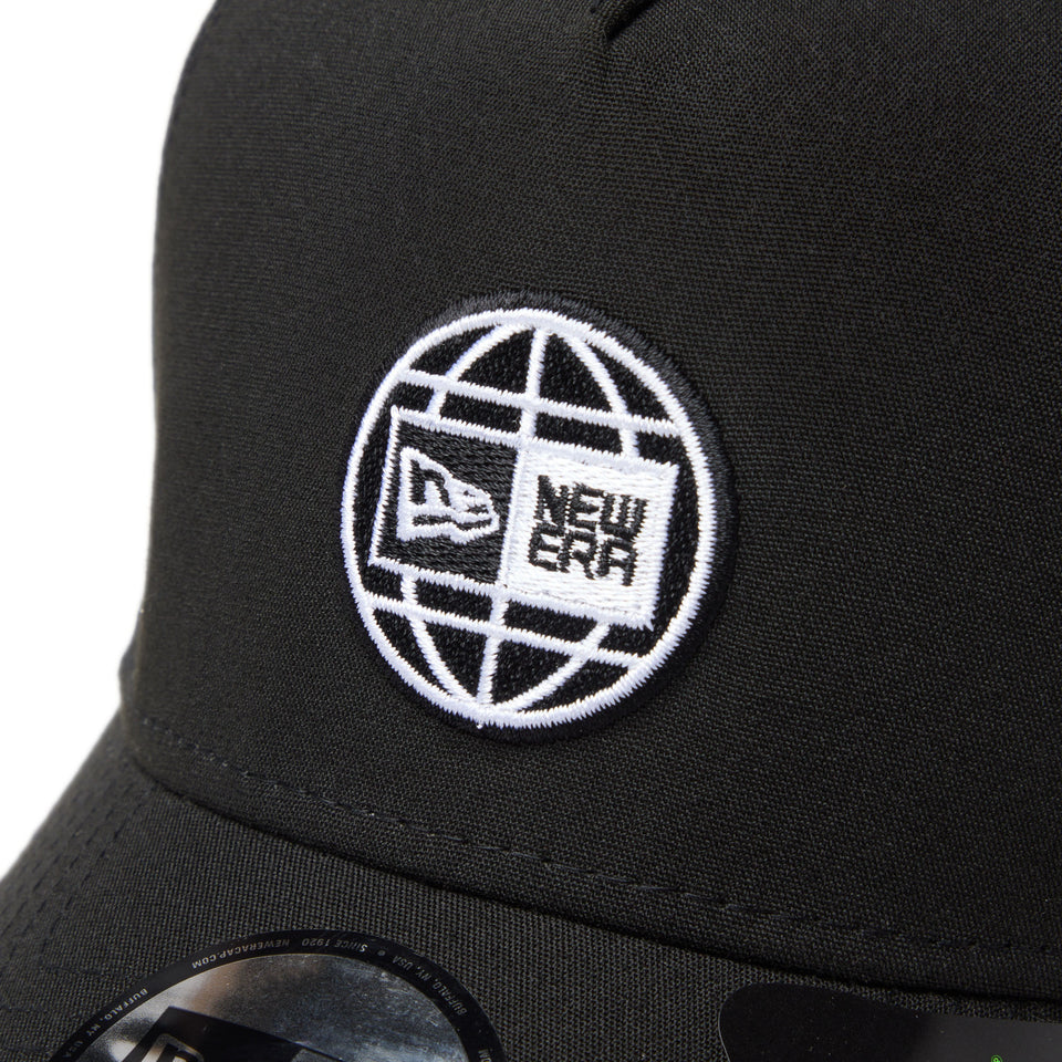 9FORTY A-Frame トラッカー REPREVE ニュートラッカーメッシュ ボックスロゴ ブラック｜アウトドア | NEW ERA ニューエラ公式オンラインストア