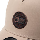9FORTY A-Frame トラッカー REPREVE ニュートラッカーメッシュ ボックスロゴ アッシュブラウン｜アウトドア | NEW ERA ニューエラ公式オンラインストア