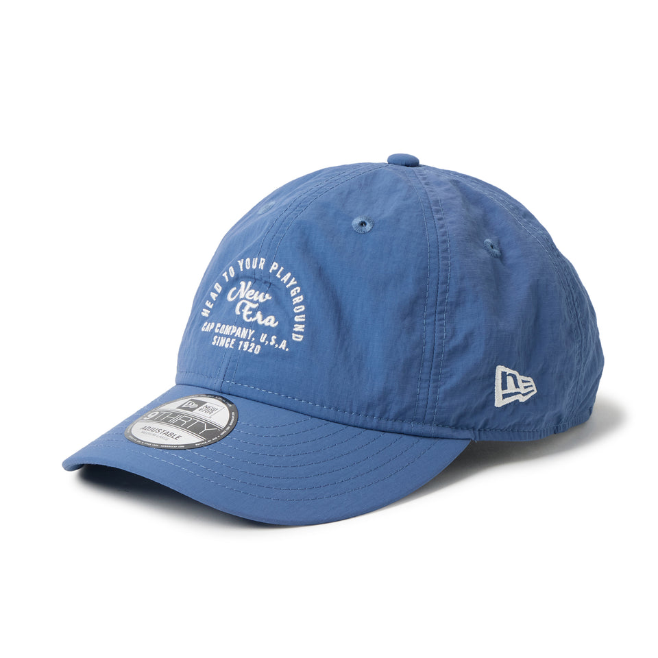9THIRTY Recycle Rip Stop アーチロゴ ブルー｜アウトドア | NEW ERA ニューエラ公式オンラインストア