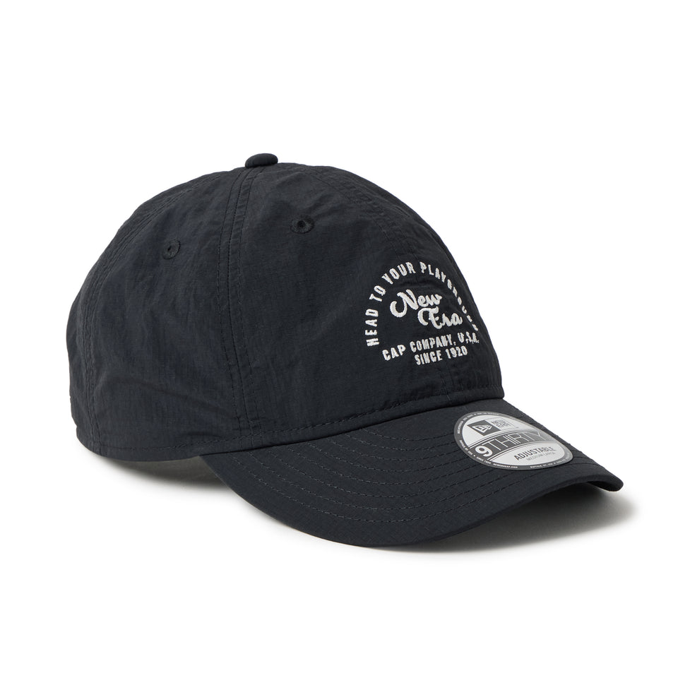 9THIRTY Recycle Rip Stop アーチロゴ ブラック｜アウトドア | NEW ERA ニューエラ公式オンラインストア