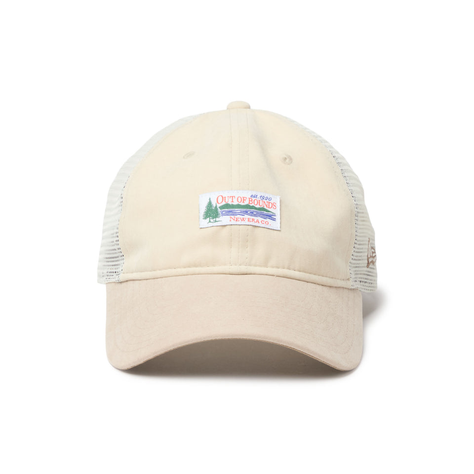 9TWENTY トラッカー OUT OF BOUNDS Brudhed Poly クローム/カーキ｜アウトドア | NEW ERA ニューエラ公式オンラインストア